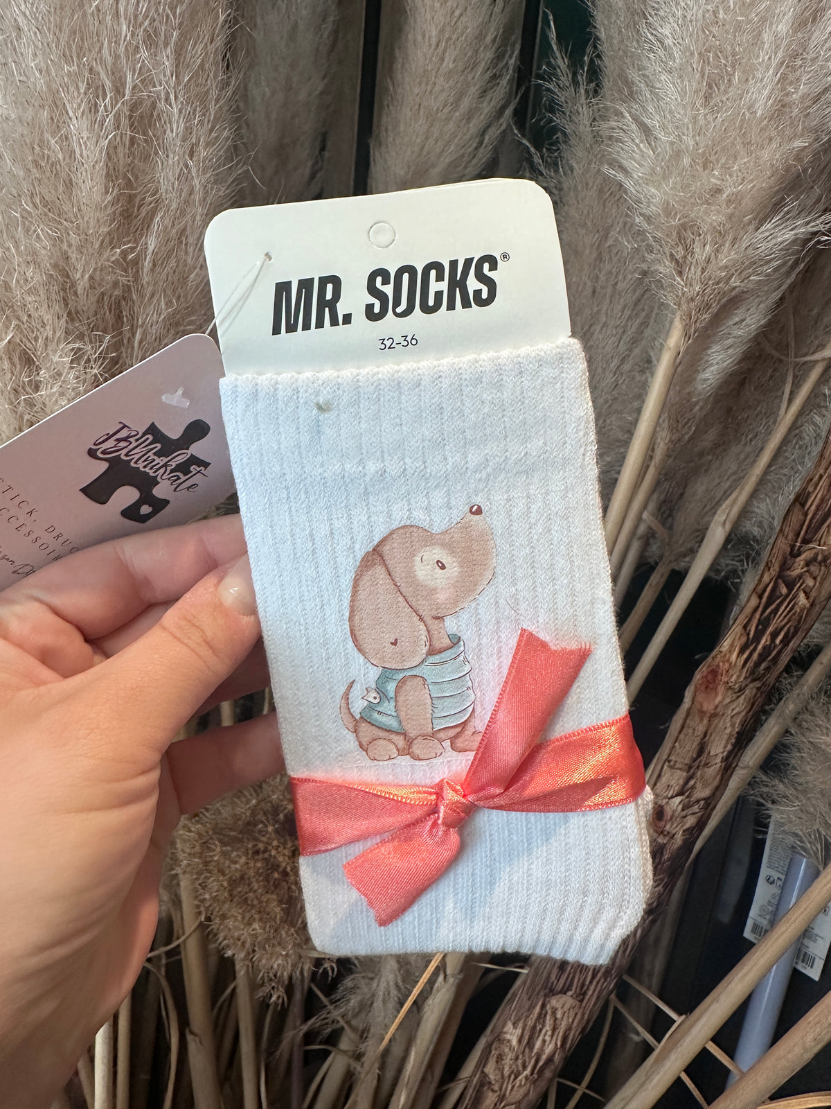 Kindersocken mit Hundemotiv