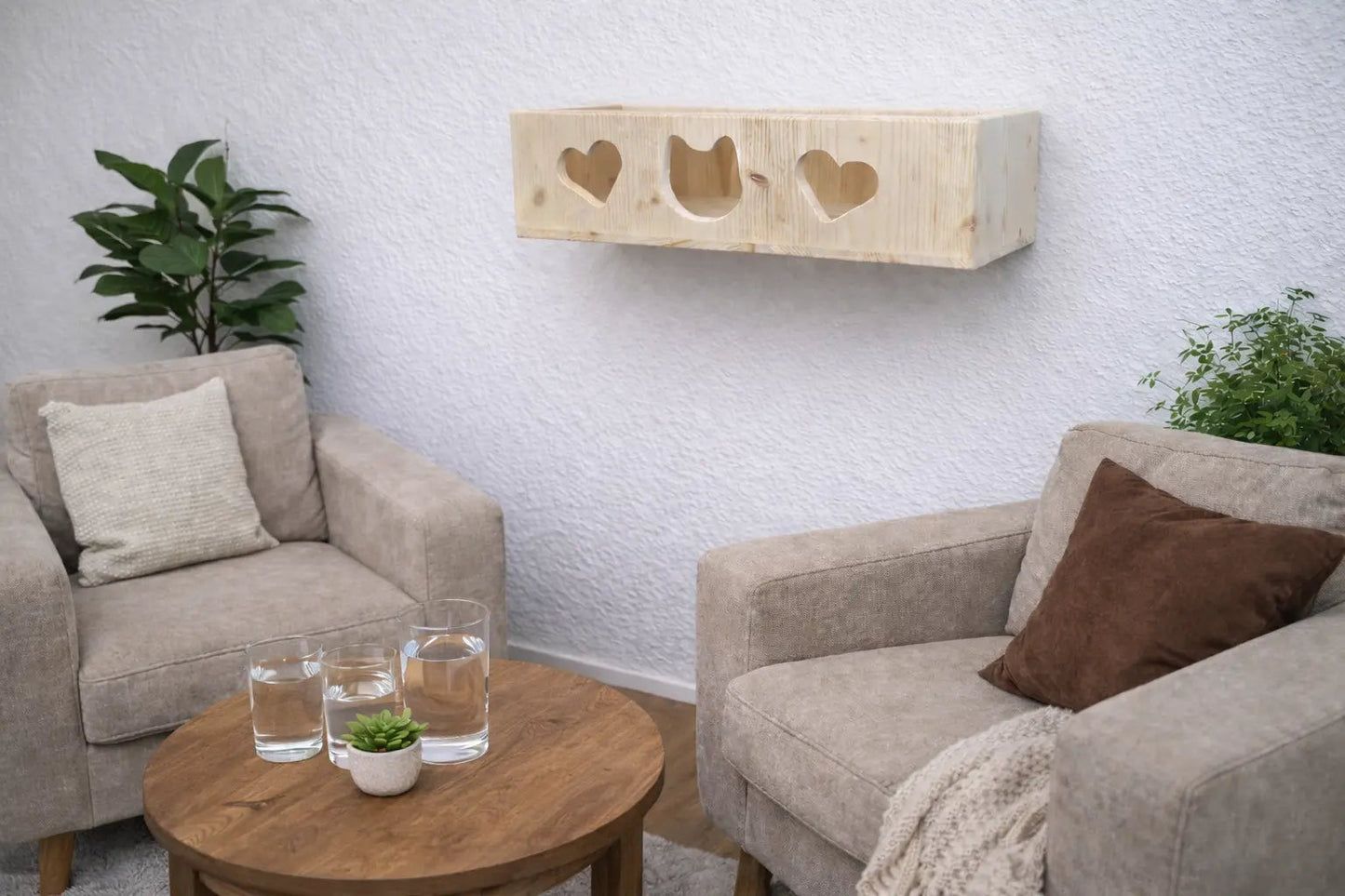 Wandkiste Abgeflammt