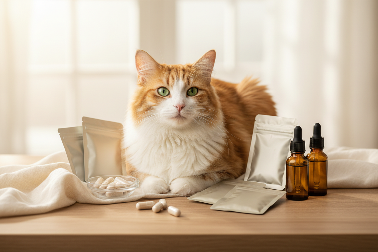 Nahrungsergänzung für Katzen