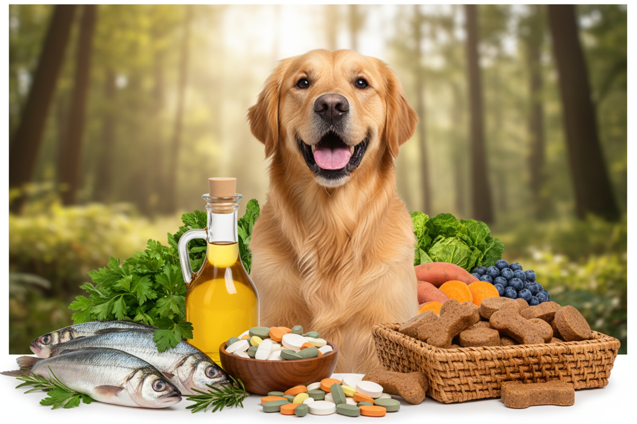 Nahrungsergänzung für Hunde