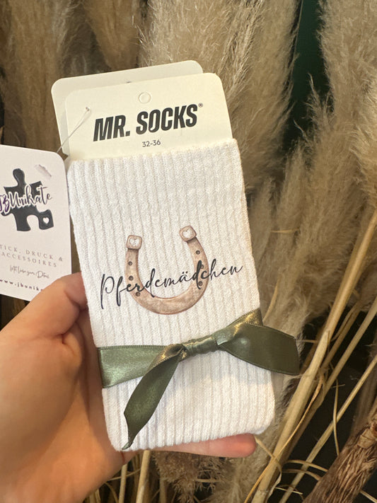 Socken 'Pferdemädchen'