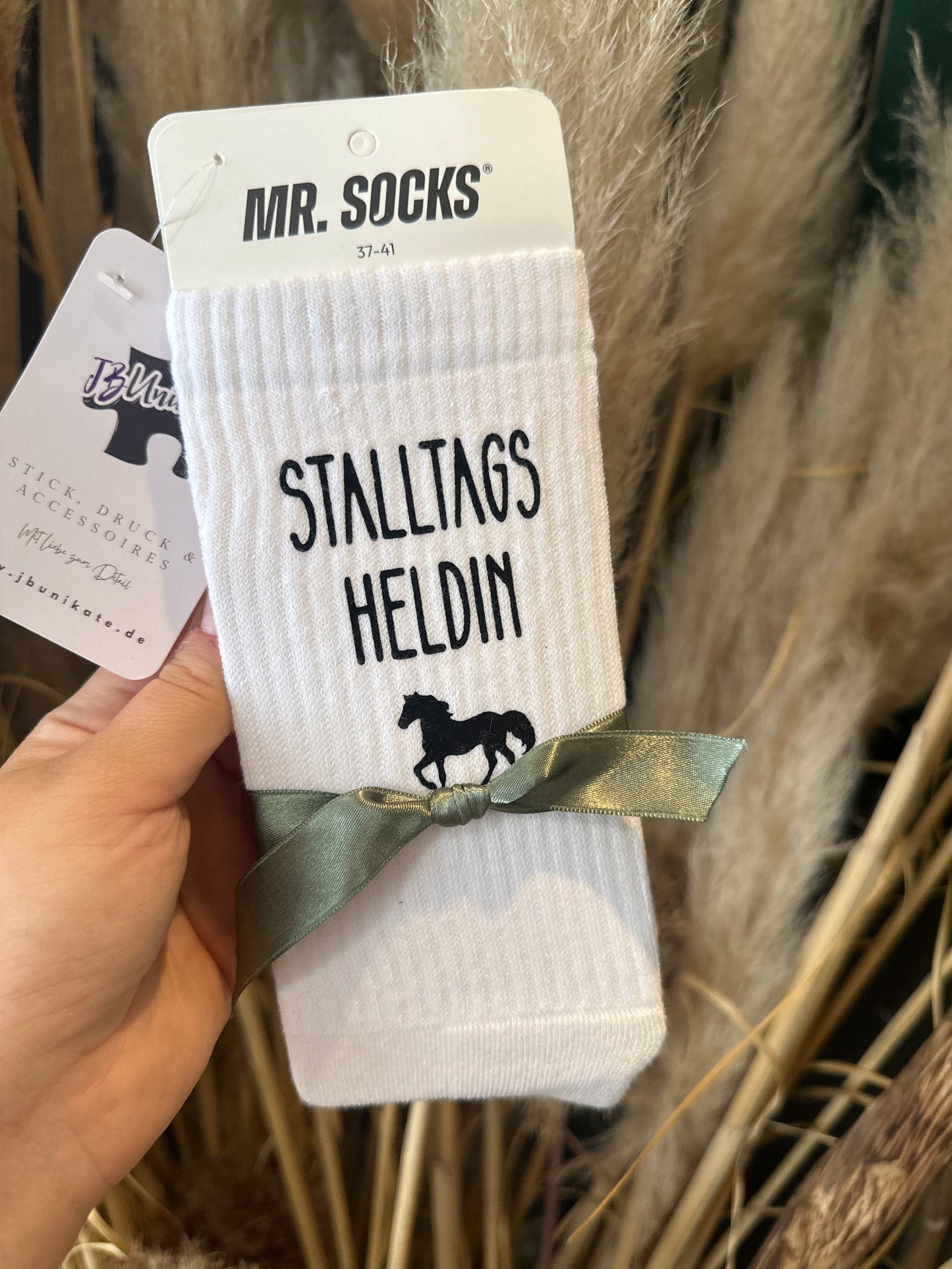 Socken 'Stalltagsheldin'