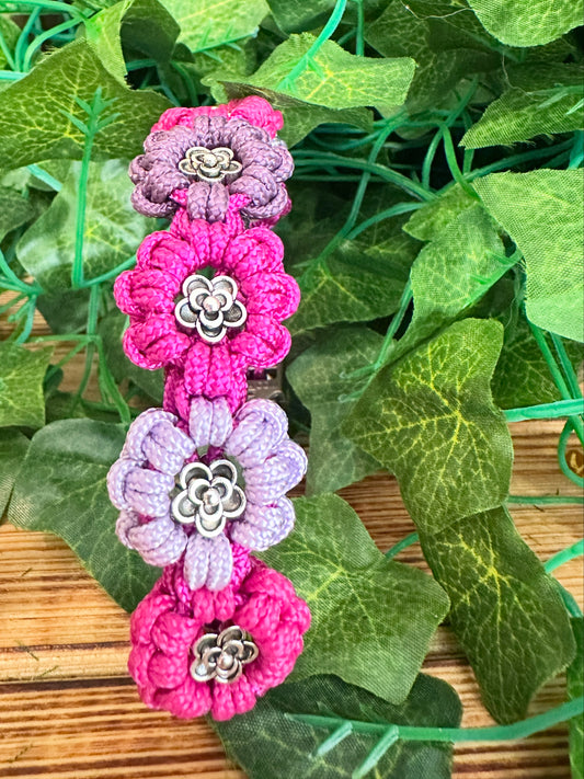 Personalisiertes Halsband 'FLOWER MINI'
