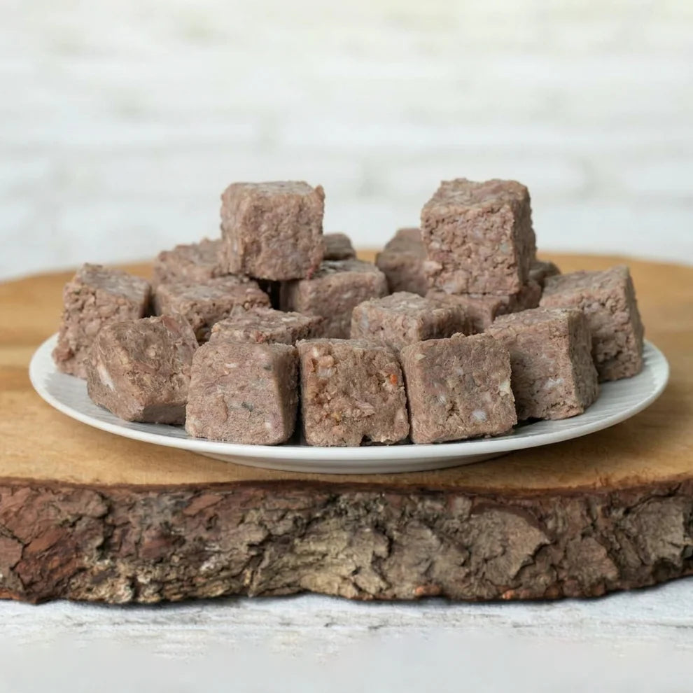 BARFGOLD - Komplett-Menü Geflügel mit Hering für Katzen, gewolft 500g