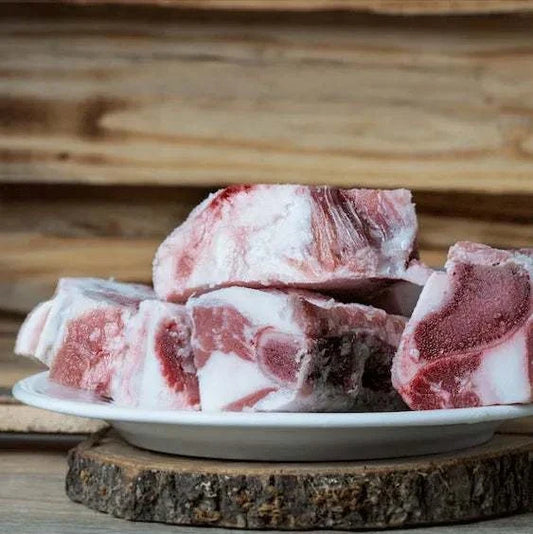 BARFGOLD -  Kalbsbrustbeinknochen, kleine Stücke 1000g
