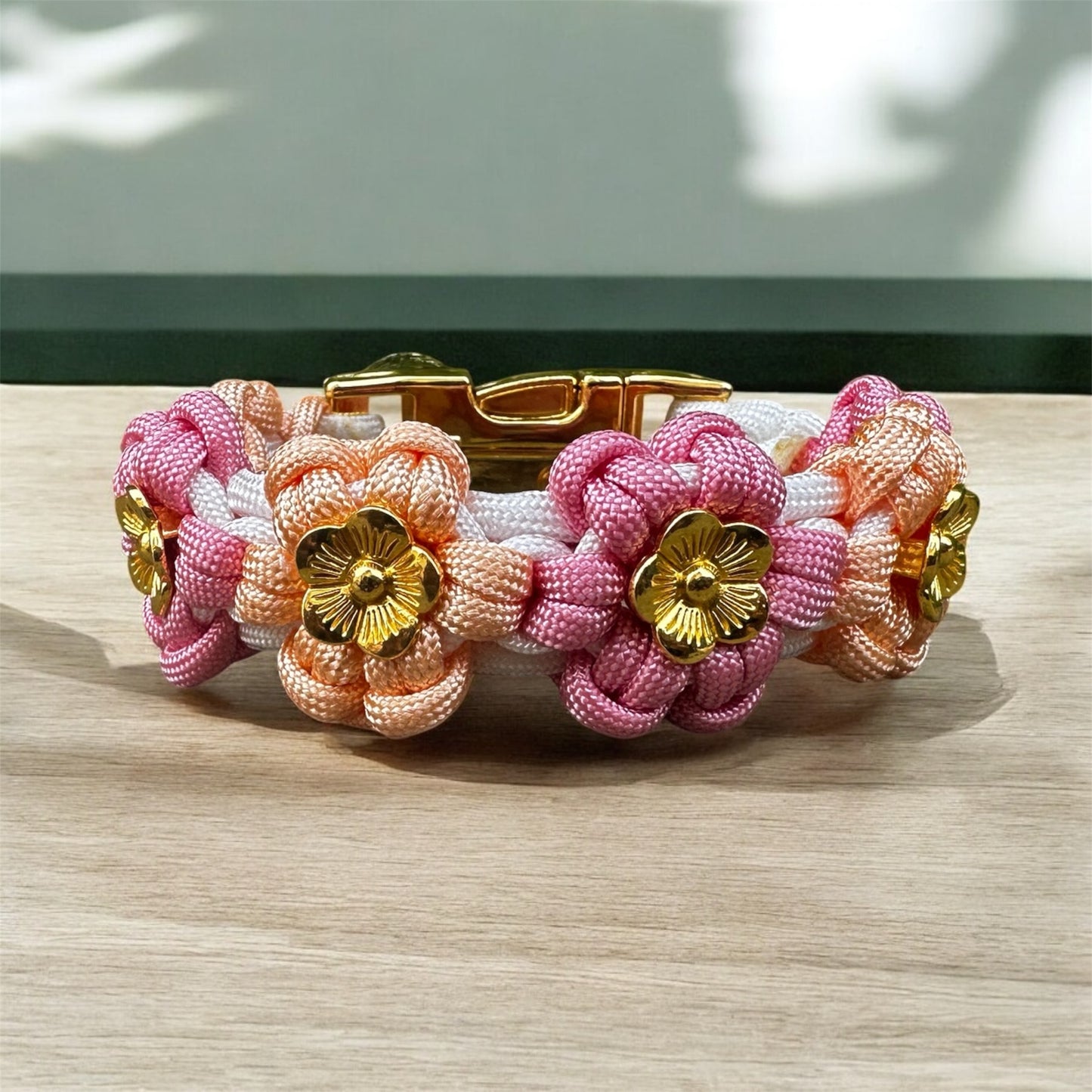 Personalisiertes Halsband 'FLOWER'