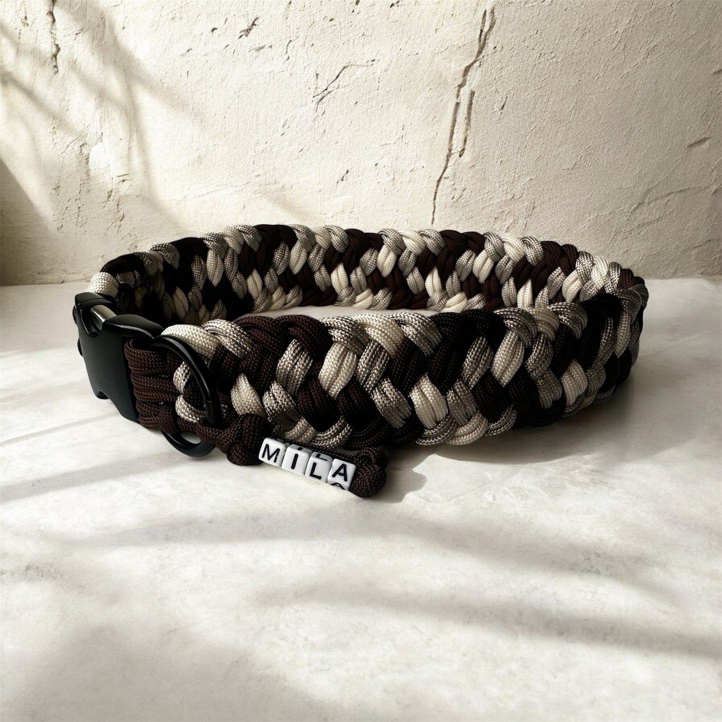 Personalisiertes Halsband 'RUBYS RAINBOW'