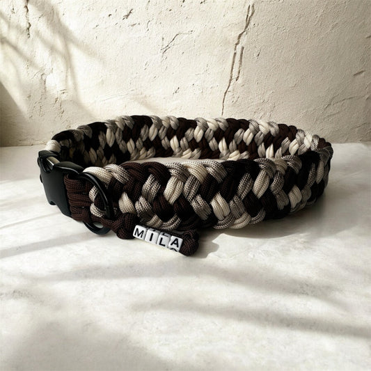 Personalisiertes Halsband 'RUBYS RAINBOW'