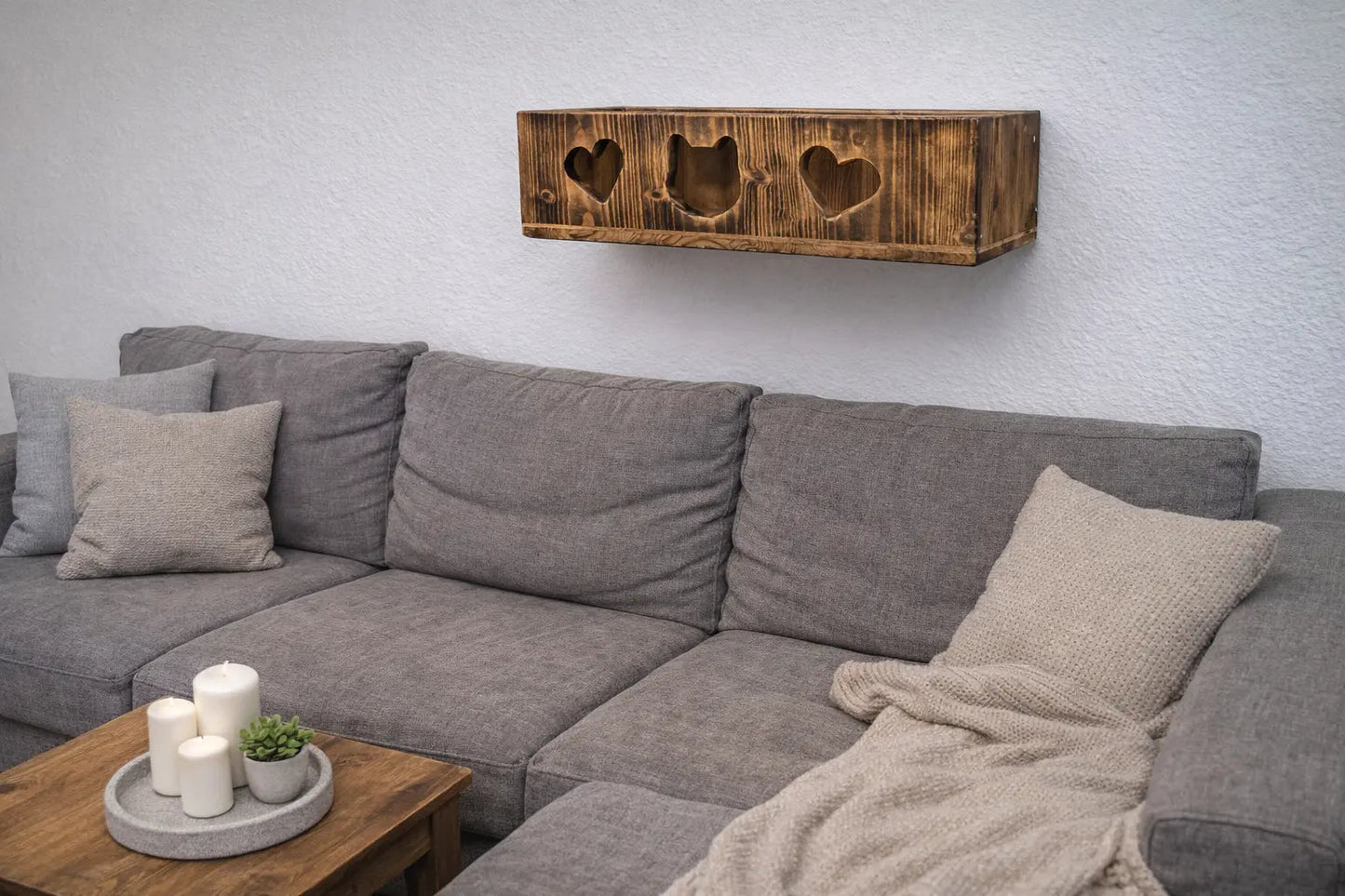 Wandkiste Abgeflammt