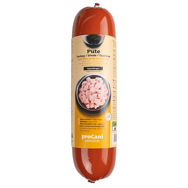 proCani selection „Pute“ Hypoallergen – Kochwurst