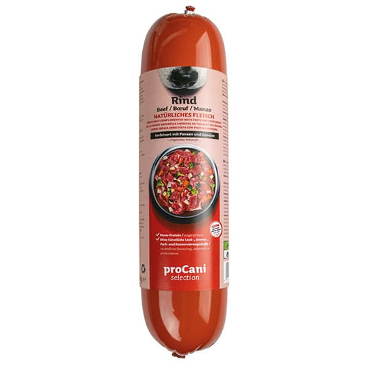 proCani selection „Rind“ Menü – Kochwurst